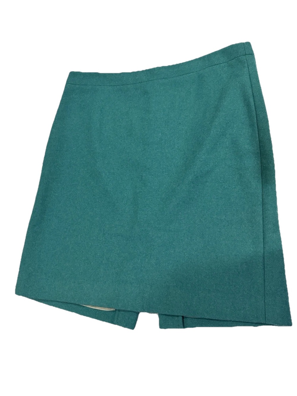 J. Crew The Pencil Skirt Teal Sz 14
